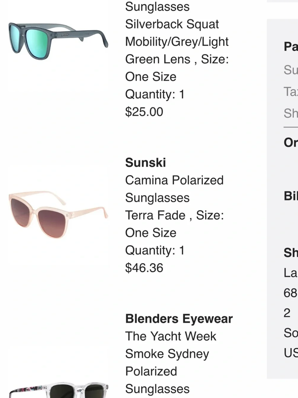 Sunski chic oversized